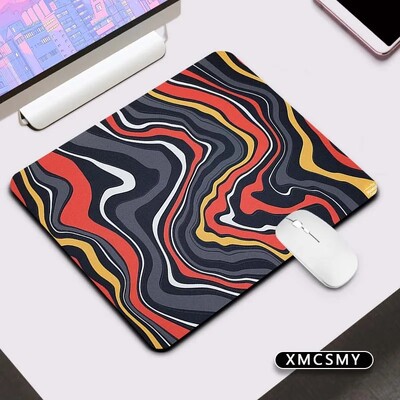 Tastatură din cauciuc Mouse Pad Anime Gamer Covoraș de birou cu adeziv-protecție Covorașe de marmură pentru jocuri Accesorii pentru computer Tampă de mouse Cabinet laptopuri