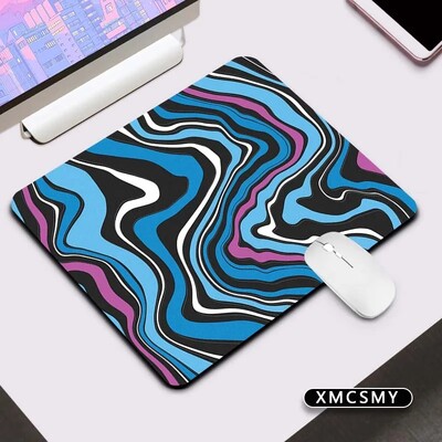 Tastatură din cauciuc Mouse Pad Anime Gamer Covoraș de birou cu adeziv-protecție Covorașe de marmură pentru jocuri Accesorii pentru computer Tampă de mouse Cabinet laptopuri