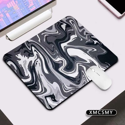 Tastatură din cauciuc Mouse Pad Anime Gamer Covoraș de birou cu adeziv-protecție Covorașe de marmură pentru jocuri Accesorii pentru computer Tampă de mouse Cabinet laptopuri