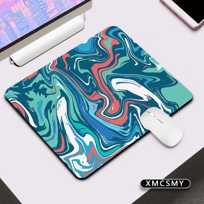 Tastatură din cauciuc Mouse Pad Anime Gamer Covoraș de birou cu adeziv-protecție Covorașe de marmură pentru jocuri Accesorii pentru computer Tampă de mouse Cabinet laptopuri