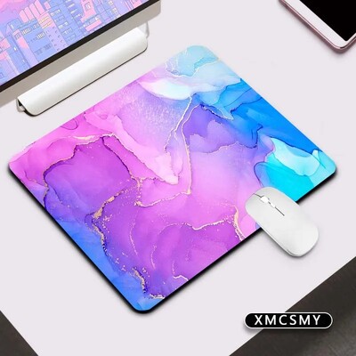 Tastatură din cauciuc Mouse Pad Anime Gamer Covoraș de birou cu adeziv-protecție Covorașe de marmură pentru jocuri Accesorii pentru computer Tampă de mouse Cabinet laptopuri