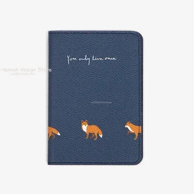 Nova crtana naslovnica za putovnicu Putni dodaci Slatki rakun Lisica Flamingo uzorak Držač za putovnicu Novčanik Držač kartice za zrakoplovnu kartu