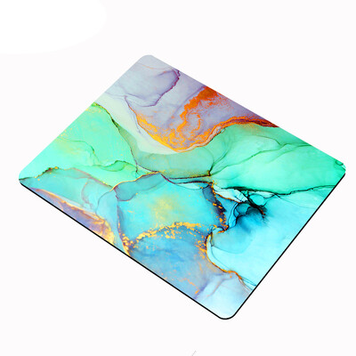 Дроп доставка Розов мраморен шаблон Малка подложка за мишка Аксесоари за игри Преносим компютър Подложка за клавиатура Подложка за бюро Настолни подложки за мишка за LOL