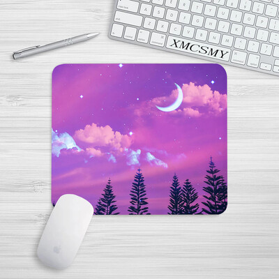Gaming podloga za miš Cartoon Pink Moon Mala podloga za miš Neklizajuća podloga za stol Tipkovnica Podloga za stol Zaštita za stol Dodaci za računala Anime podloge za miš