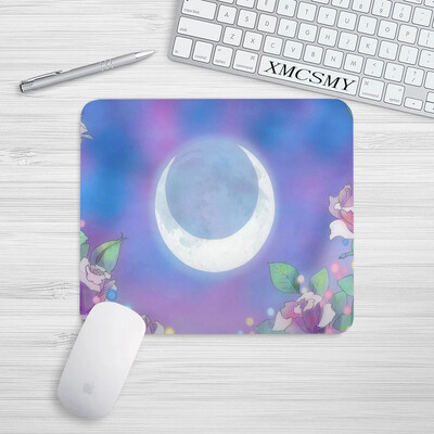 Gaming podloga za miš Cartoon Pink Moon Mala podloga za miš Neklizajuća podloga za stol Tipkovnica Podloga za stol Zaštita za stol Dodaci za računala Anime podloge za miš