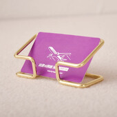 Плътен цвят, метален държач за визитни картички, ютия, държач за служебни визитки, стойка за лична карта, държач за офис, настолен органайзер