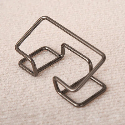 Плътен цвят, метален държач за визитни картички, ютия, държач за служебни визитки, стойка за лична карта, държач за офис, настолен органайзер