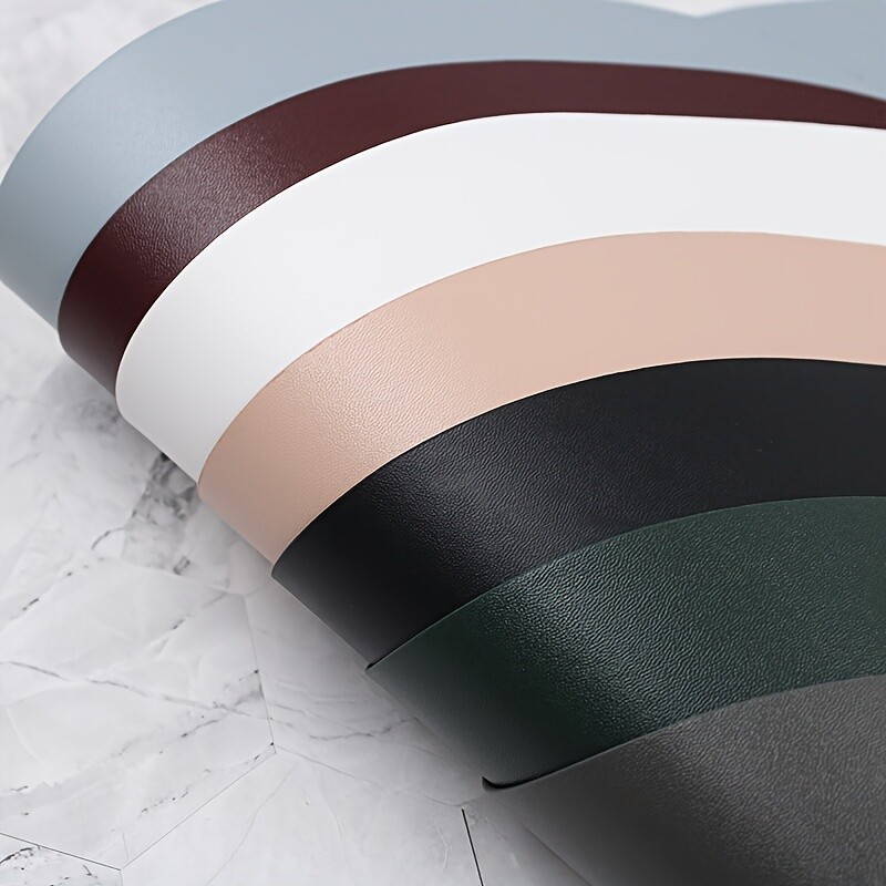 Ovalus mažas pelės kilimėlis Vienpusis vienspalvis universalus neslystantis pelės kilimėlis Tinka nešiojamam kompiuteriui Office Odinė žaidimų pelė P