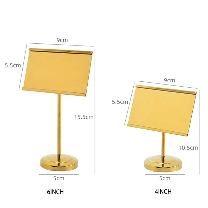 Suport pentru etichete pentru bufet de hotel de lux