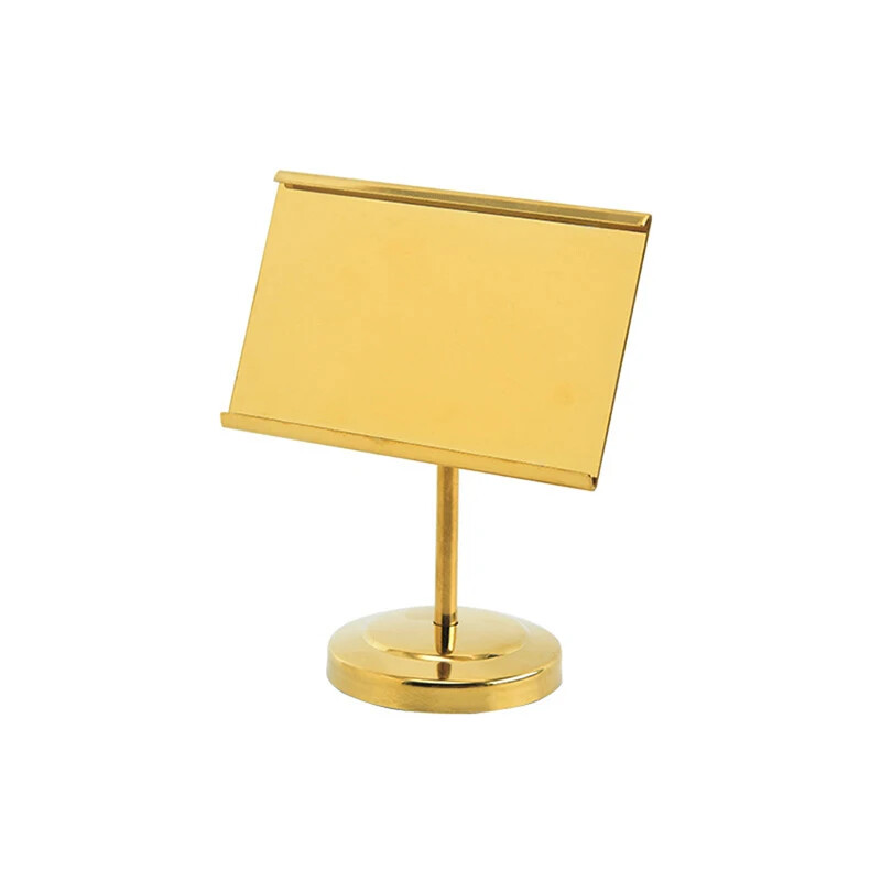 Suport pentru etichete pentru bufet de hotel de lux