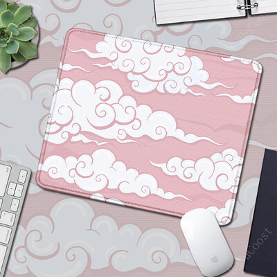 Covor de birou XS Kawaii Pink Cloud Drăguț Tampă de masă Covorașe mici pentru mouse Covorașe de cauciuc pentru tastatură 18x22cm Anti-alunecare Cea mai bună alegere Tampă de șoareci