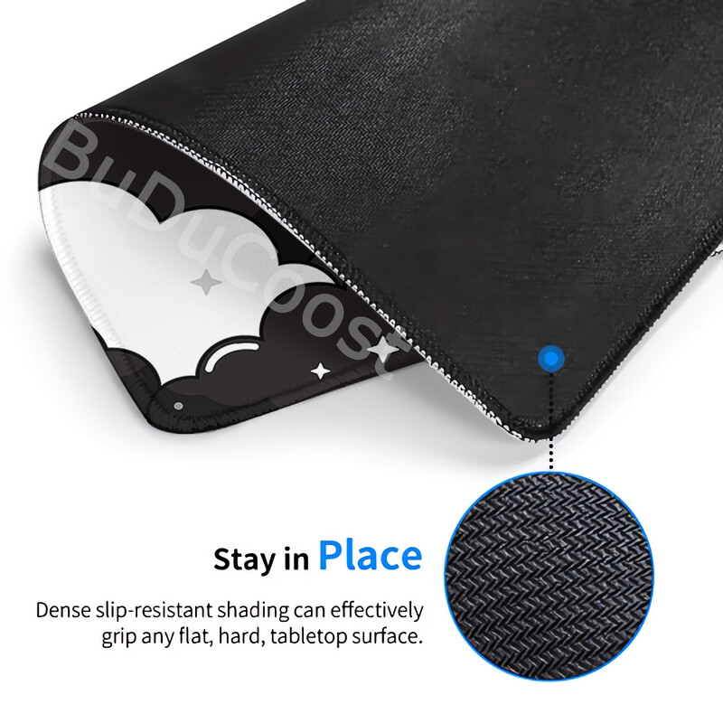 Covor de birou XS Kawaii Pink Cloud Drăguț Tampă de masă Covorașe mici pentru mouse Covorașe de cauciuc pentru tastatură 18x22cm Anti-alunecare Cea mai bună alegere Tampă de șoareci