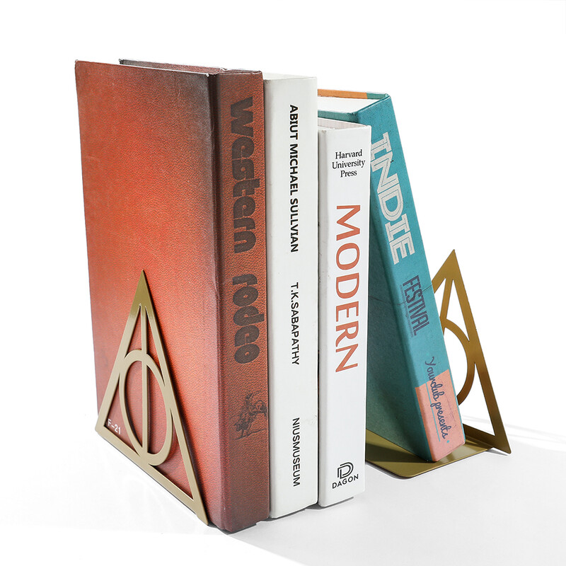 Trokutasti grafički držač za knjige, metalni čvrsti držač za knjige, radna površina organizirana ventilatorom, kućni ured, željezni držač za knjige