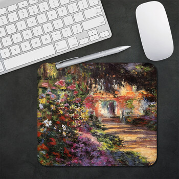 Claude Monet Painting Art Aesthetic Gaming Mouse Pad XS Small Mousepad For PC Gamer Desktop Decoration Office Mouse Mat Deskmat