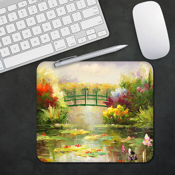 Claude Monet Painting Art Aesthetic Gaming Mouse Pad XS Small Mousepad For PC Gamer Desktop Decoration Office Mouse Mat Deskmat