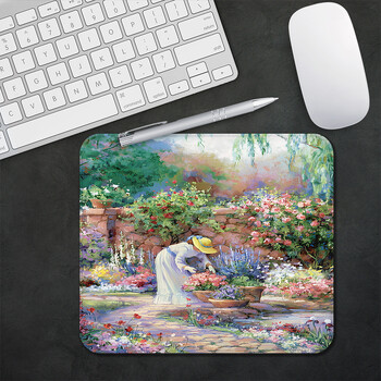 Claude Monet Painting Art Aesthetic Gaming Mouse Pad XS Small Mousepad For PC Gamer Desktop Decoration Office Mouse Mat Deskmat