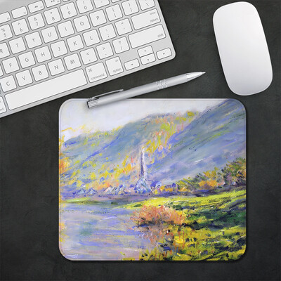 Claude Monet Painting Art Esztétikus Gaming Mouse Pad XS Kis egérpad PC Gamer Desktop Dekoráció Irodai egér Mat asztali szőnyeg