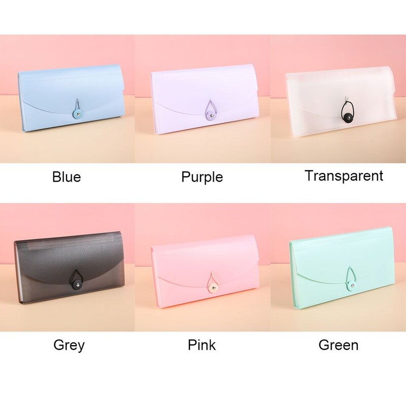 Laiendatav failikaust 13 taskut akordioni failikaust Laiendatav plastikust äridokumentide korraldaja kaardi piletifaili salvestusruum