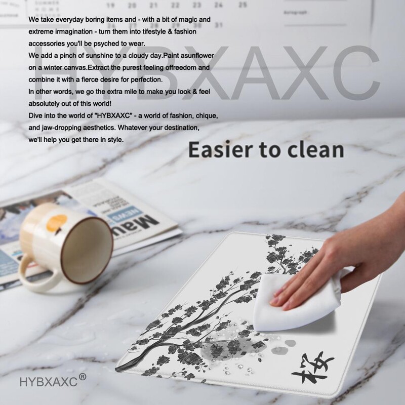 450x400 Japan Cherry Blossom Game Mic Mousepad Computer Sakura Birou Mat Masa Tastatură Perna Laptop Deskpad anti-alunecare