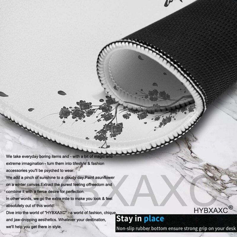 450x400 Japan Cherry Blossom Game Mic Mousepad Computer Sakura Birou Mat Masa Tastatură Perna Laptop Deskpad anti-alunecare