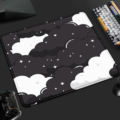XS Pink Cloud Gamer Deskmat mic 18x22cm Mouse Pad din cauciuc Blocare margine tastatură Accesorii pentru jocuri Tapis De Souris anti-alunecare