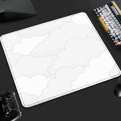 XS Pink Cloud Gamer Deskmat mic 18x22cm Mouse Pad din cauciuc Blocare margine tastatură Accesorii pentru jocuri Tapis De Souris anti-alunecare