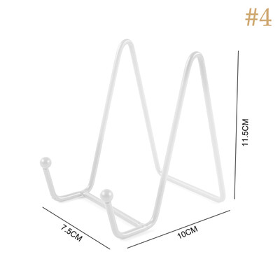 Стойка за витрини на списание Iron Art Поставка за чинии Купа Рамка за картина Фотокнига Поставка Поставка Декорация на дома Орнаменти за съхранение