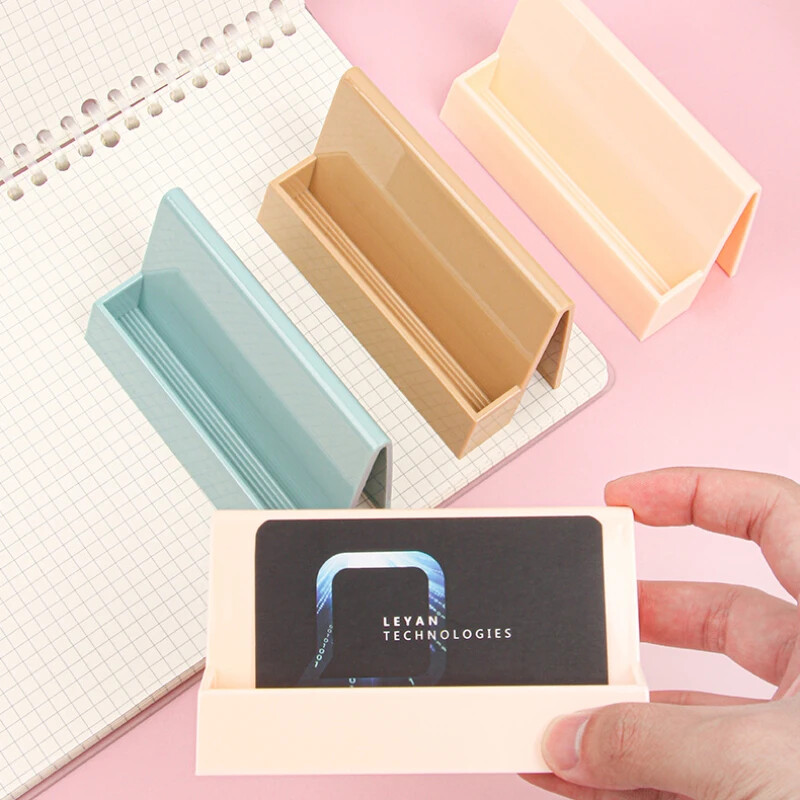 1 buc Suport pentru cărți de vizită pentru femei, creativ, unic