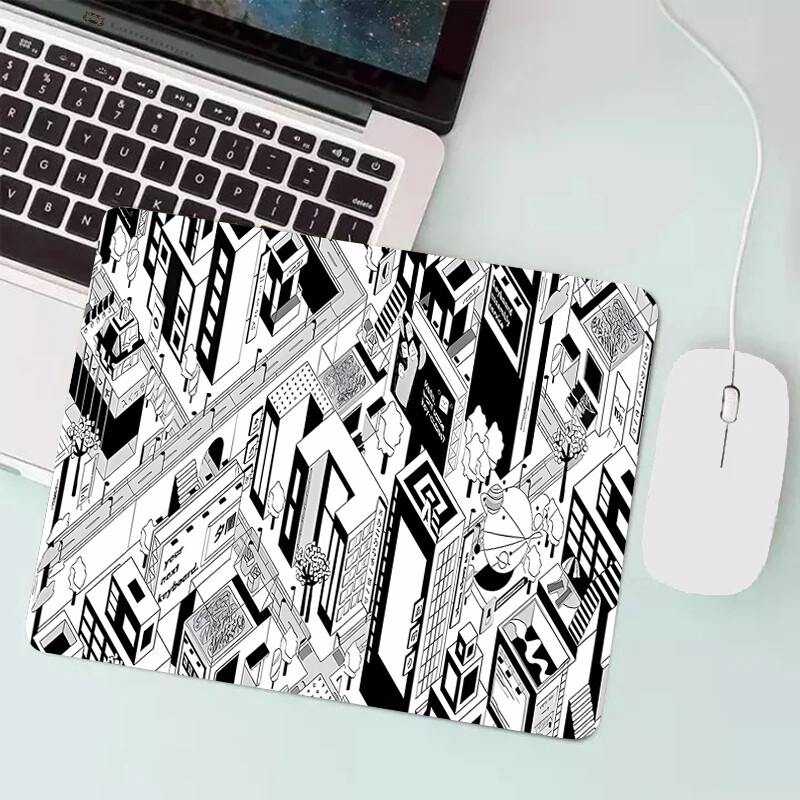 XS Kawaii Mouse Pad în stil chinezesc Tastatură Covoraș de birou Mousepad cu flori Accesorii pentru jocuri Jucători mici Decorație Gamer PC Mausepad