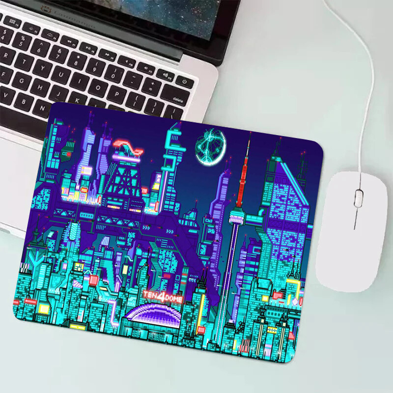 XS Kawaii Mouse Pad în stil chinezesc Tastatură Covoraș de birou Mousepad cu flori Accesorii pentru jocuri Jucători mici Decorație Gamer PC Mausepad