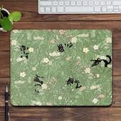 Covoraș verde de birou Nature Mouse Pad Pisici drăguțe Tampă mică Accesorii pentru jocuri Covoraș pentru tastatură Kawaii Mousepad Tampă estetică pentru computer