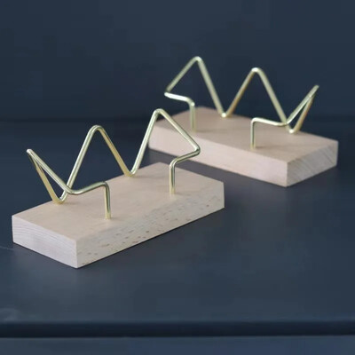 Кутия за визитки Дървена поставка за визитки Бюро Офис Декорация Кутия за карти Аксесоари за работно бюро в училище