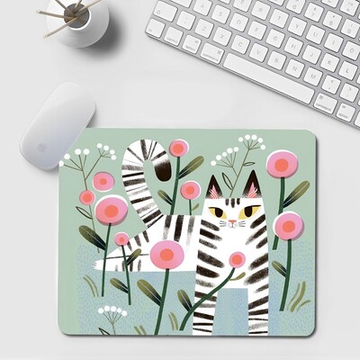 Podloga za miš Black Cat Mali ured Podloga za računalni stol Stolna tipkovnica Velika podloga za miša Jastuk za prijenosno računalo Neklizajuća podloga za stol Dekoracija doma
