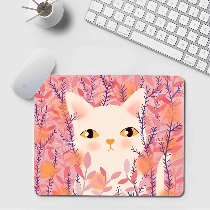 Podloga za miš Black Cat Mali ured Podloga za računalni stol Stolna tipkovnica Velika podloga za miša Jastuk za prijenosno računalo Neklizajuća podloga za stol Dekoracija doma