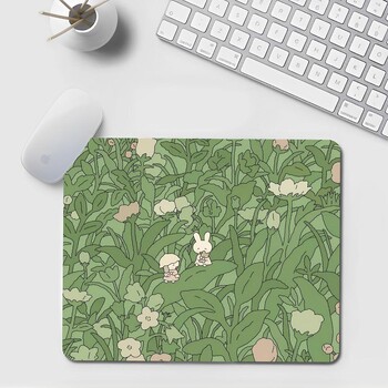 Green Plant Επιτραπέζιο Χαλάκι Cute Kawaii Mousepad Μικρό Πληκτρολόγιο Υπολογιστή γραφείου Επιτραπέζιο Πληκτρολόγιο Μεγάλο mouse Pad Αντιολισθητικό μαξιλάρι φορητού υπολογιστή