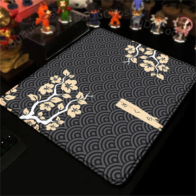 Tampă mouse-uri pentru gaming Tampă de masă Sakura roz, portabilă, mică, anti-alunecare, covoraș din cauciuc natural, covoraș de birou, design pentru cadou, covor drăguț