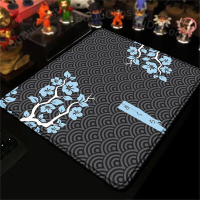 Tampă mouse-uri pentru gaming Tampă de masă Sakura roz, portabilă, mică, anti-alunecare, covoraș din cauciuc natural, covoraș de birou, design pentru cadou, covor drăguț