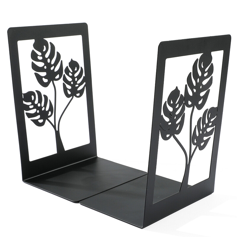 Završci za knjige s botaničkim uzorkom za ljubitelje knjiga Metalni držači za knjige u obliku slova L za teške uvjete organiziranja knjiga Stalci za knjige za muškarce Žene