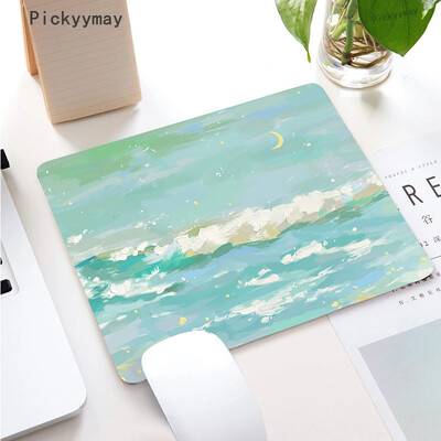 Ružičasta podloga za miša Mala Kawaii podloga za miša Tipkovnica Uredski stol Tepih Gumeni PC Slatki dodaci Računalna podloga Mause Podloga za prijenosno računalo Podloga za stol 