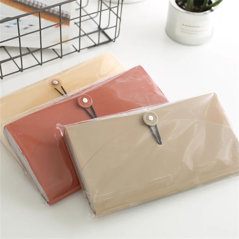 B5 Pungi PP File Depozitare Folder Multifuncțional 13 Grile Dosare Expansive Organizator Documente De Călătorie cu Autocolante 6 Culori