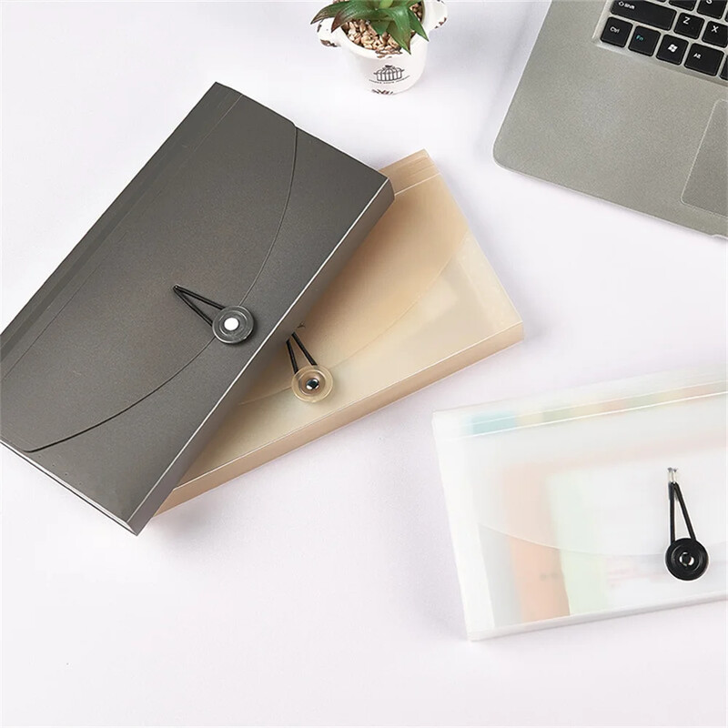 B5 Pungi PP File Depozitare Folder Multifuncțional 13 Grile Dosare Expansive Organizator Documente De Călătorie cu Autocolante 6 Culori