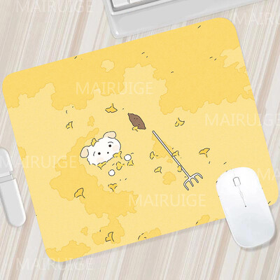 Rohelised väikesed hiirematid Hiirevaibad Armsad lauamatid Kawaii Tulip Mängutarvikud Hiirematt Mängupind arvutihiire jaoks