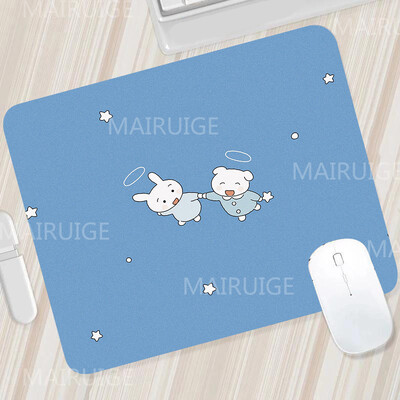 Rohelised väikesed hiirematid Hiirevaibad Armsad lauamatid Kawaii Tulip Mängutarvikud Hiirematt Mängupind arvutihiire jaoks