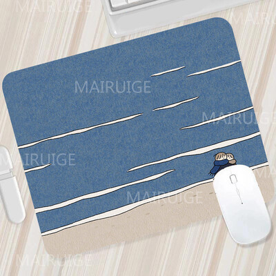 Rohelised väikesed hiirematid Hiirevaibad Armsad lauamatid Kawaii Tulip Mängutarvikud Hiirematt Mängupind arvutihiire jaoks