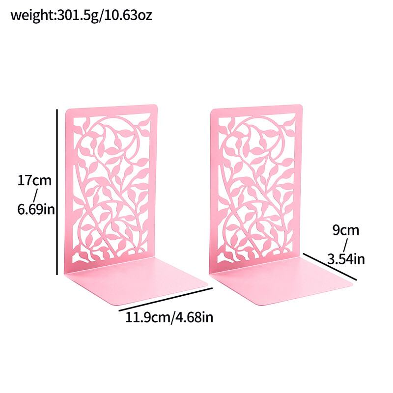 2бр./1компл. Клоново растение Издълбани книгоразделители Бяла прибираща се поставка за книги от неръждаема стомана Офис маса Училищна стая Фестивални подаръци