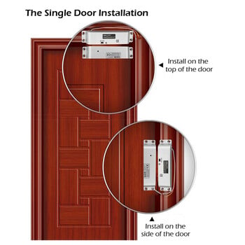 Electric Drop Bolt Lock Fail Safe Fail Secure Λειτουργία DC12V με ρυθμιζόμενη χρονική καθυστέρηση για έλεγχο πρόσβασης Ηλεκτρονικές κλειδαριές Mortise