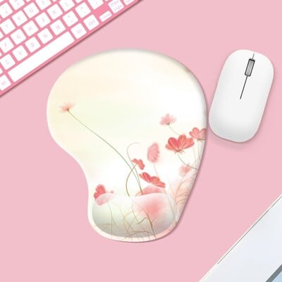 Textura marmorata pentru suport pentru încheietura mâinii Mouse Pad Ergonomic antiderapant Suport pentru mână Covoraș pentru mouse Confortabil pentru pictură în ulei Mousepad pentru jocuri