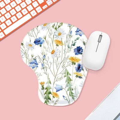 Textura marmorata pentru suport pentru încheietura mâinii Mouse Pad Ergonomic antiderapant Suport pentru mână Covoraș pentru mouse Confortabil pentru pictură în ulei Mousepad pentru jocuri