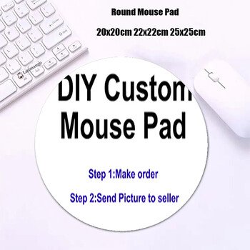 Στρογγυλό Marble Mouse Pad Gabinete Gamer PC ковер Αξεσουάρ gaming Πληκτρολόγιο Χαλί Varmilo Μικρό 20x20 Desk Mat Anime Mousepad