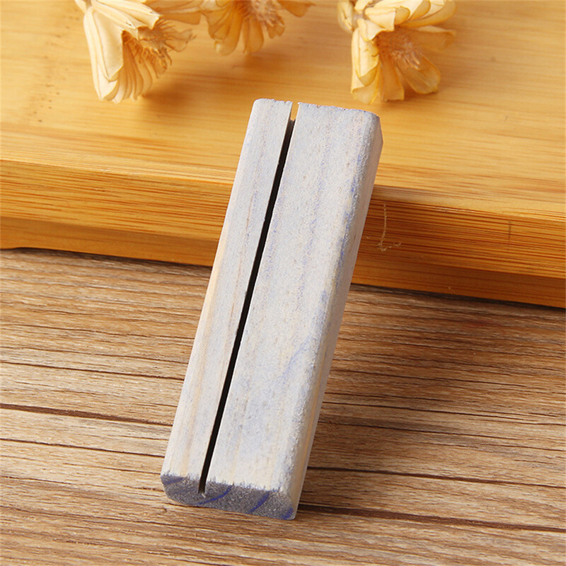 Kaardi sõnumihoidja Kontoritarvikud Visiitkaardihoidja Täispuidust kaunistused Sõnumite postkaart Laud Hoiutarvikud Soli